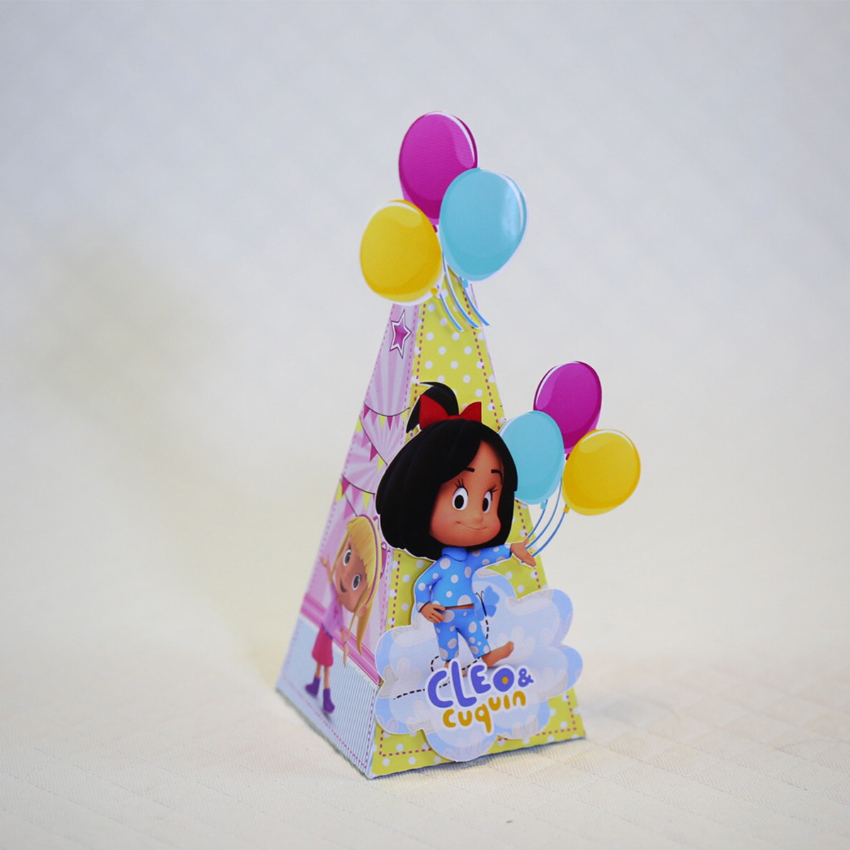 Kit Digital Festa Cleo e Cuquin com Embalagens 3 Kit Digital Festa Cleo e Cuquin com Embalagens - Imagem 3