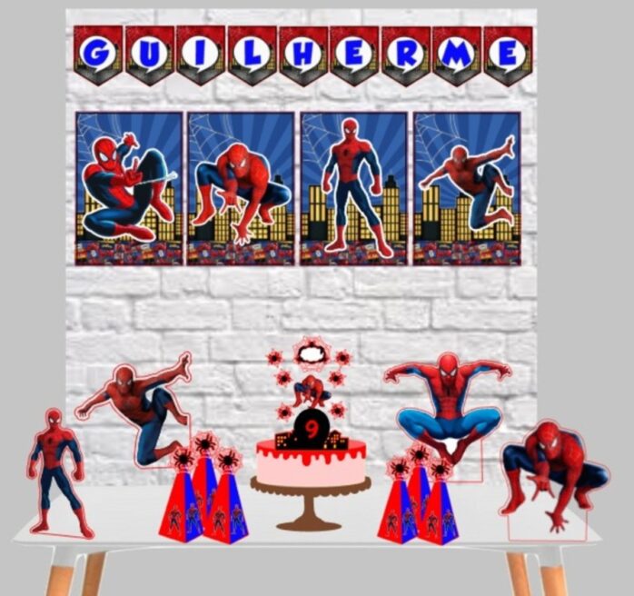Kit Só um Bolinho Homem Aranha