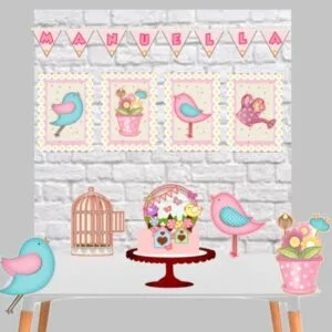 Kit Só um Bolinho Jardim