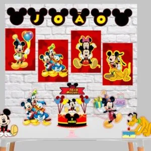 Kit Só um Bolinho Mickey 11 Kit Só um Bolinho Mickey