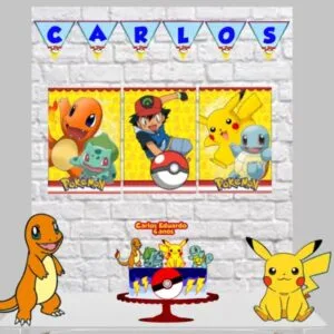 Kit Só um Bolinho Pokemon