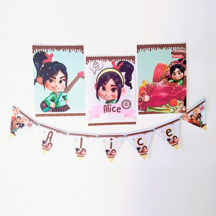 Kit Só um bolinho Princesa Vanellope