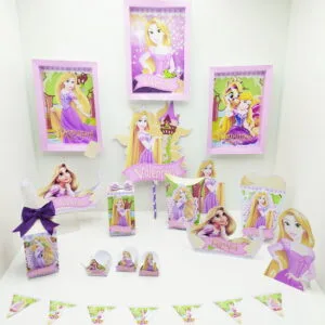 Kit Só um bolinho Rapunzel 15 Kit Só um bolinho Rapunzel