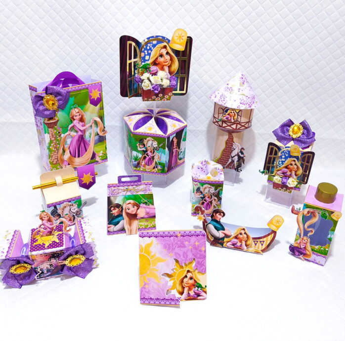 Kit Só um bolinho Rapunzel Enrolados