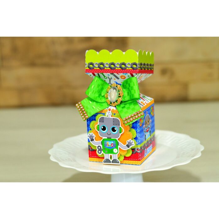 Kit Só um bolinho Robozinho