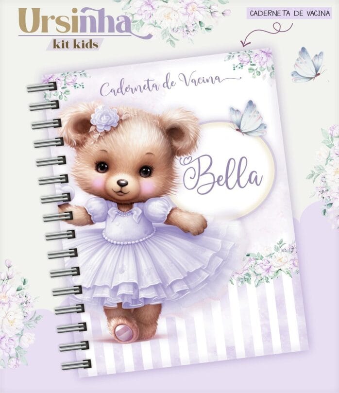 Kit Ursinha Lavanda