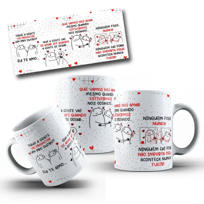 Kits de Design para Sublimação de Canecas com Frases