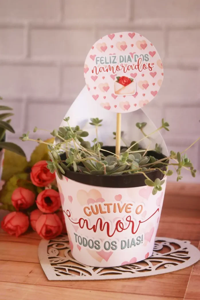 Kits de Moldes para Plantas: Especial Dia dos Namorados