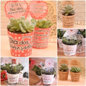 Kits de Moldes para Plantas: Especial Dia dos Namorados