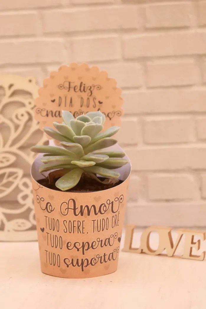 Kits de Moldes para Plantas: Especial Dia dos Namorados