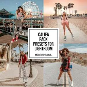 Lb Presets Lightroom Califa Pack Filtros Efeitos Para Fotos