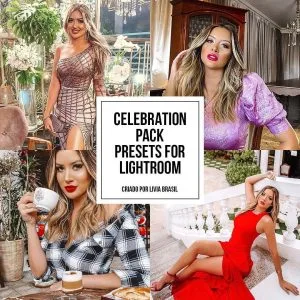 Lb Presets Lightroom Celebration Pack Filtros Efeitos Fotos