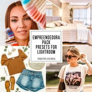 Lb Presets Lightroom Empreendedora Pack Filtros Efeitos