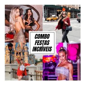 Lb Presets Lightroom Festas Incríveis Pack Filtros Efeitos