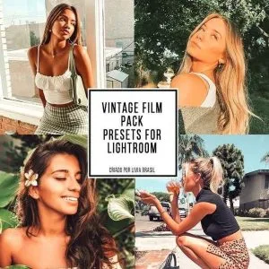 Lb Presets Lightroom Vintage Pack Filtros Efeitos Para Fotos