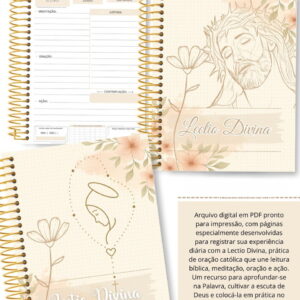 Lectio Divina 2026 para Imprimir Kit Feminino e Masculino 33 lectio divina 2026 feminina e masculina para imprimir