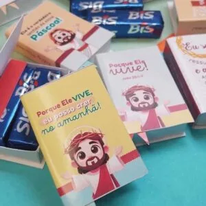 Lembrancinha Bíblia Páscoa - Arquivo Digital