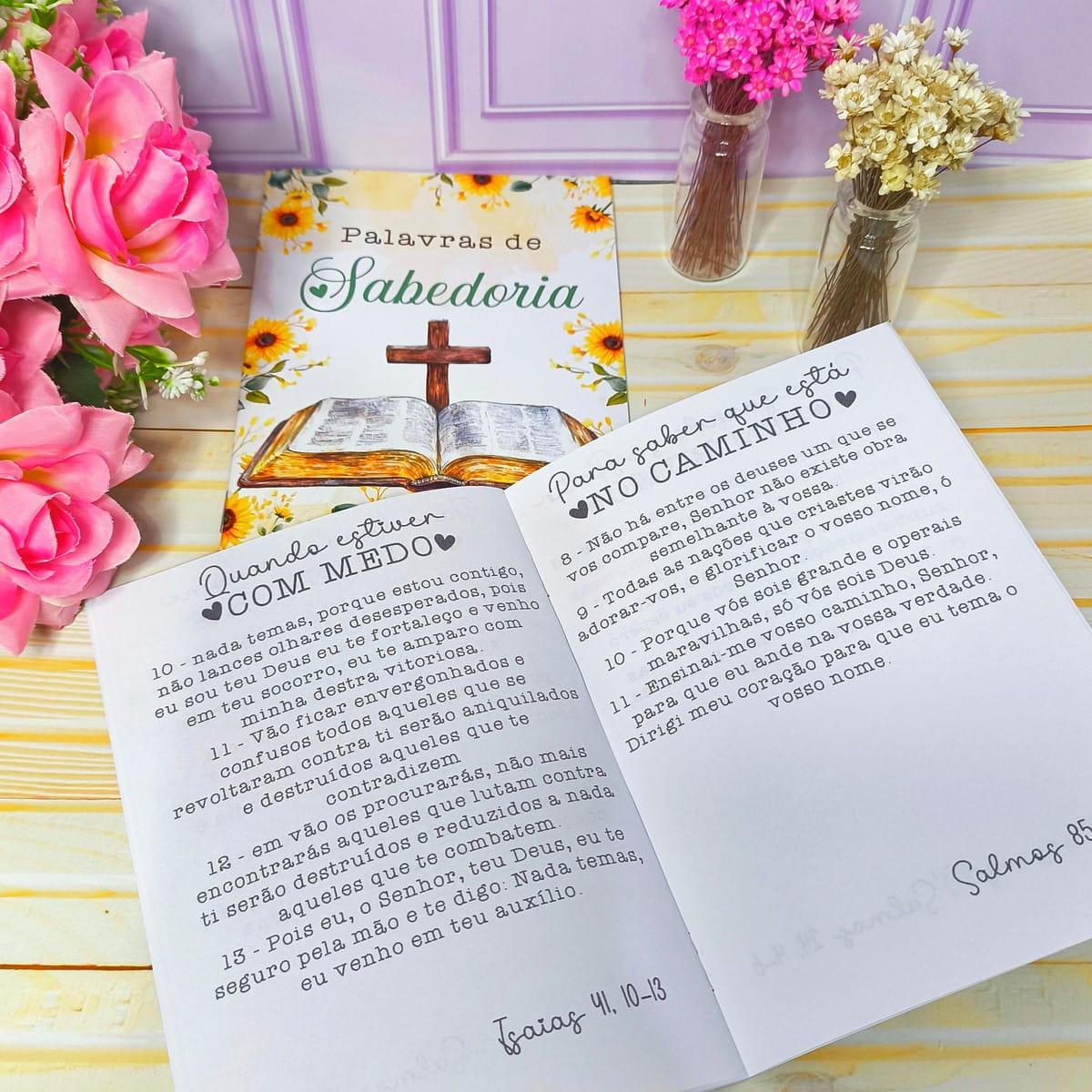 Kit Livrinho de Orações Salmos e Sabedoria para Imprimir 4 Kit Livrinho de Orações Salmos e Sabedoria para Imprimir - Imagem 4