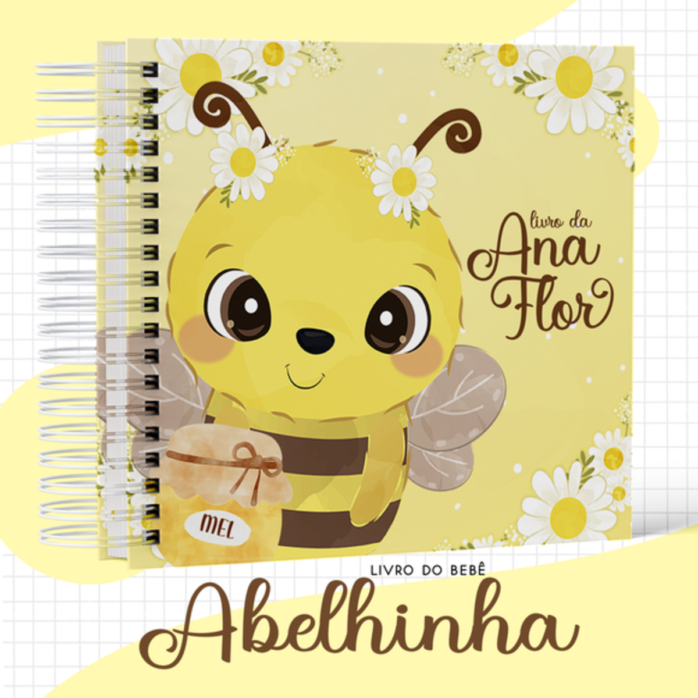 Livro bebê Abelhinha