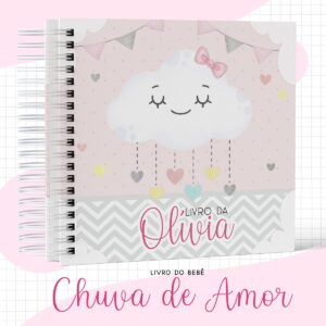 livro bebe chuva de amor menina arquivo digital