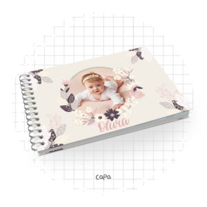 Livro de Assinaturas Foto Menina