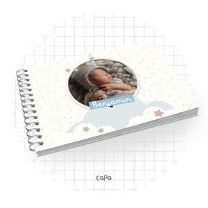 Livro de Assinaturas Foto Menino