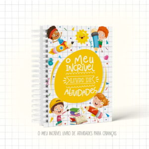 Livro de Atividades Infantil Digital para Imprimir e Vender 12 Livro de Atividades Infantil Digital para Imprimir e Vender