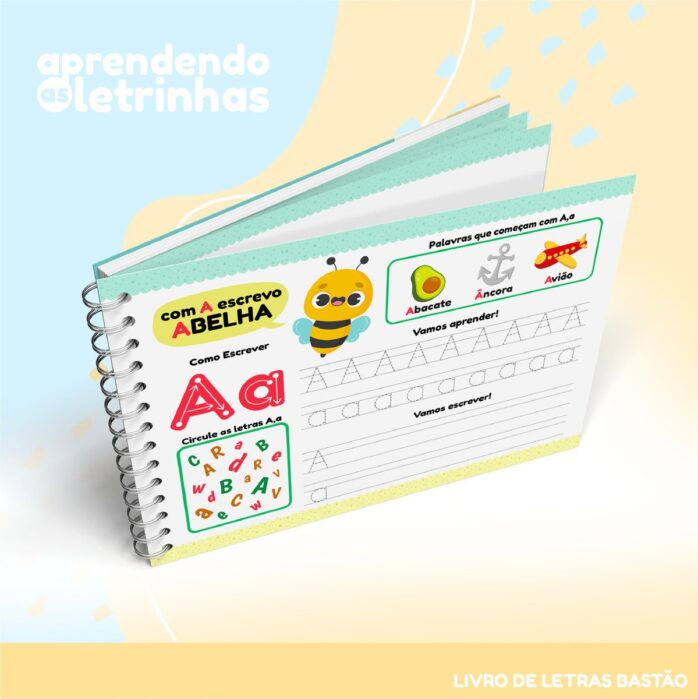 Livro de Atividades Letras Bastão