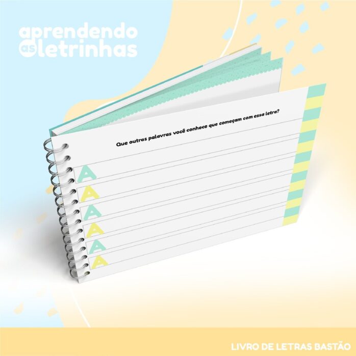 Livro de Atividades Letras Bastão