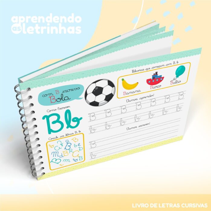 Livro de Atividades Letras Cursivas