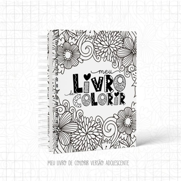 Livro de Colorir Adolescente