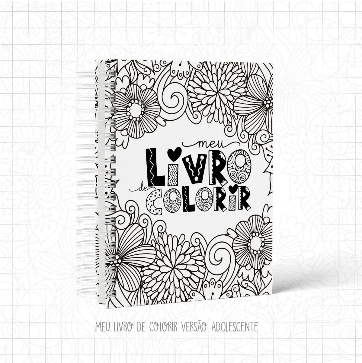 Livro de Colorir Adolescente