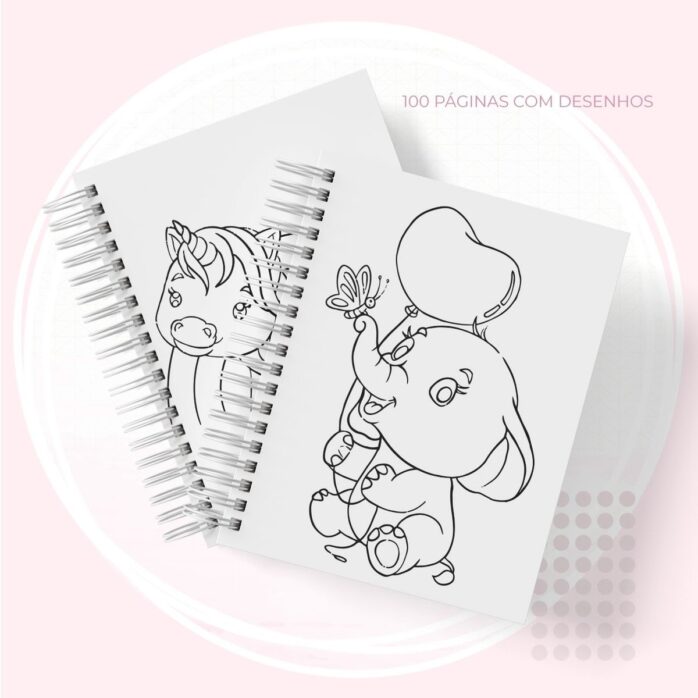 Livro de Colorir Menina