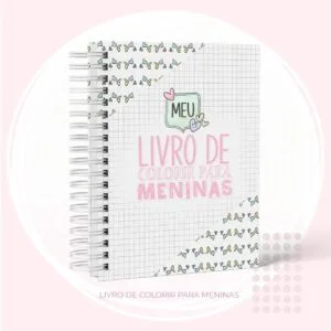 Livro de Colorir Menina