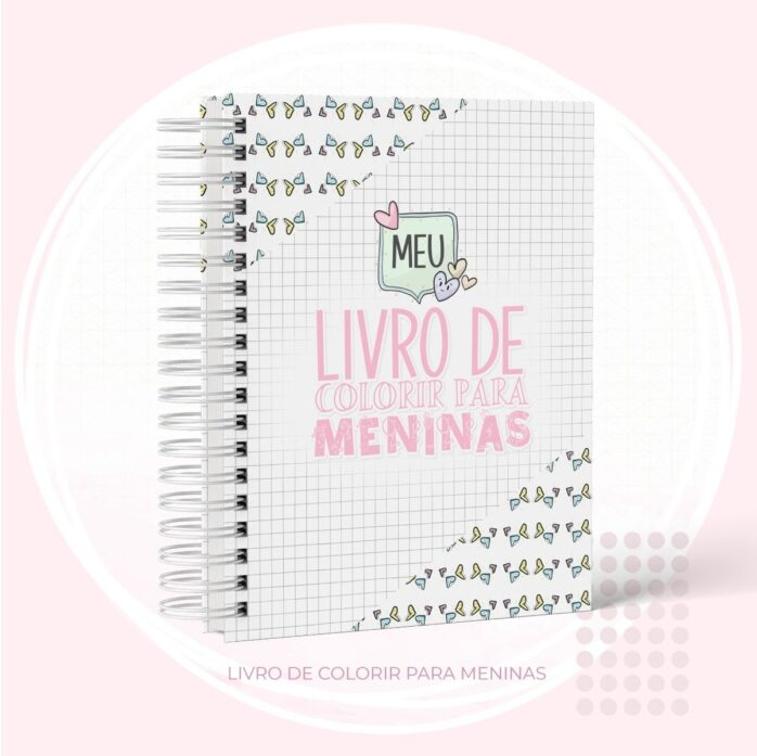 Livro de Colorir Menina