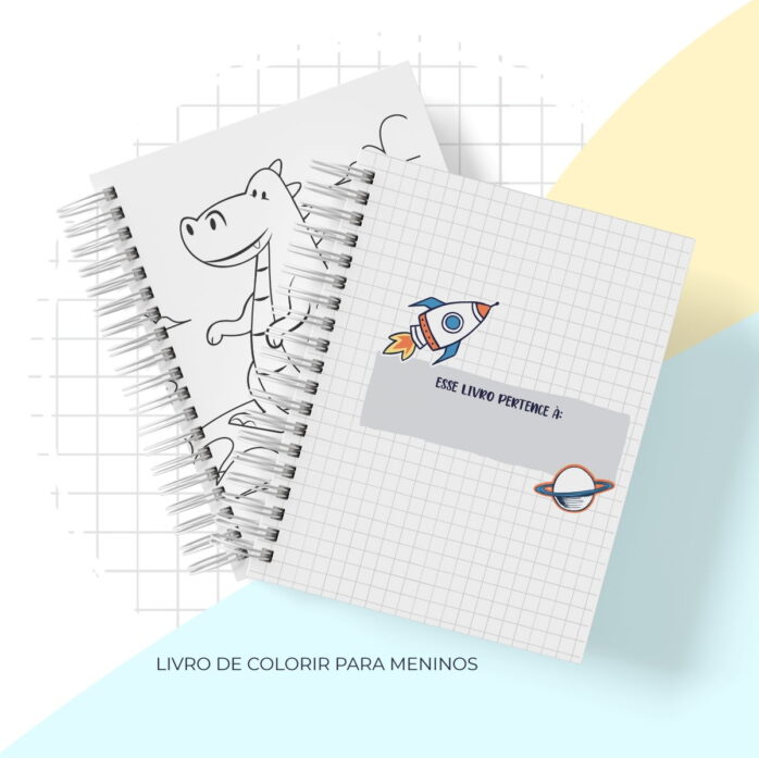 Livro de Colorir Menino