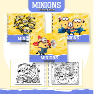 Livro de Colorir Minions Kit Digital PDF com 51 Paginas 13 Livro de Colorir Minions Kit Digital PDF com 51 Paginas