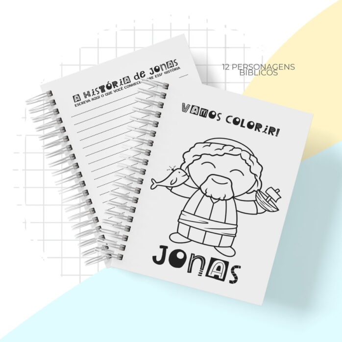 Livro de Colorir Personagens Bíblicos
