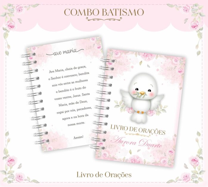 Livro de Orações A6 Menina