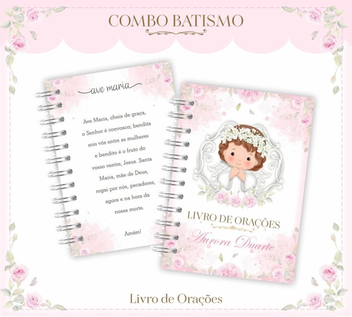 Livro de Orações A6 Menina