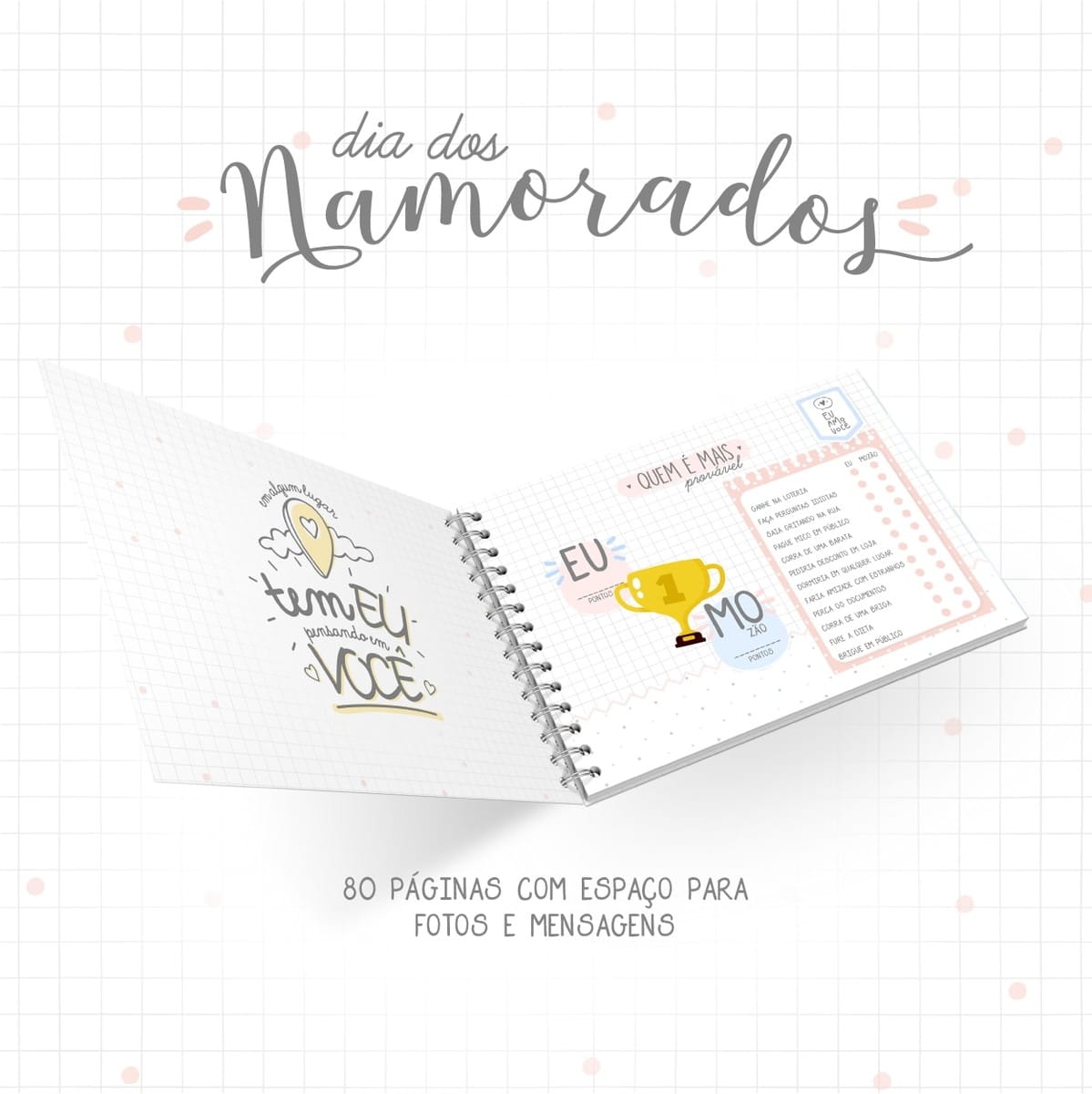 Livro Dia dos Namorados Personalizado Arquivo Digital 4 Livro Dia dos Namorados Personalizado Arquivo Digital - Imagem 4