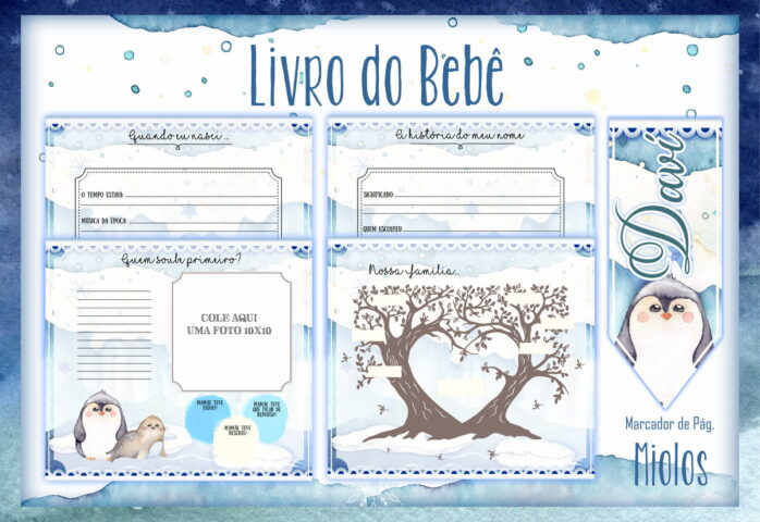 Livro do Bebê Amigos do Gelo