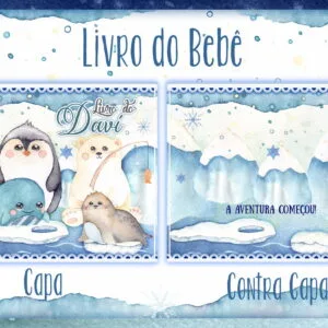 Livro do Bebê Amigos do Gelo 5 Livro do Bebê Amigos do Gelo
