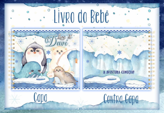 Livro do Bebê Amigos do Gelo