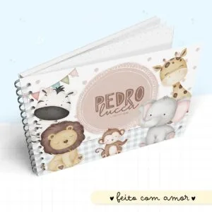 Livro do Bebê Animais Cute Menino