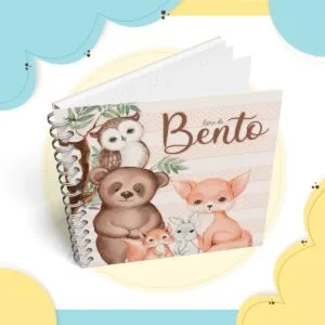 Livro do bebê Animais Menino 9 Livro do bebê Animais Menino