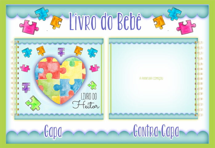 Livro do Bebê Autismo Menino