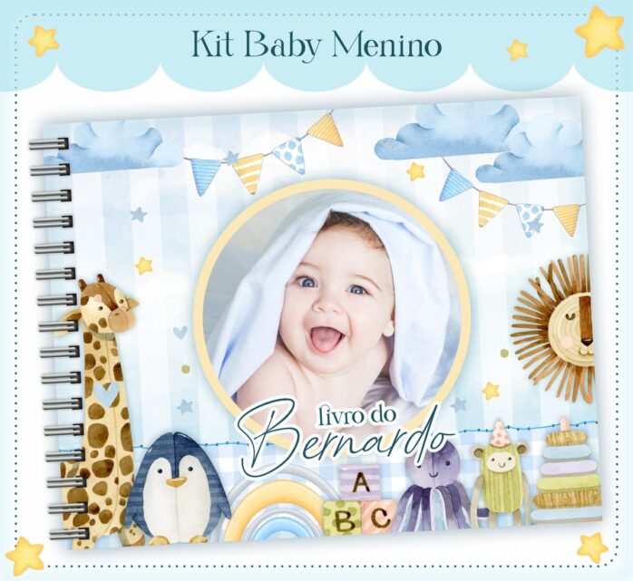 Livro do Bebê Baby Foto Menino