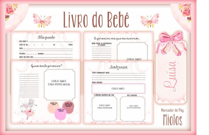 Livro do Bebê Bailarina