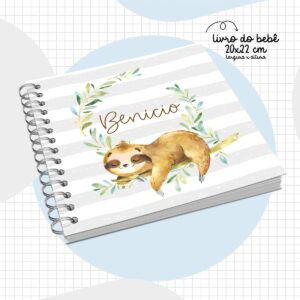 Livro do Bebê Bicho Preguiça
